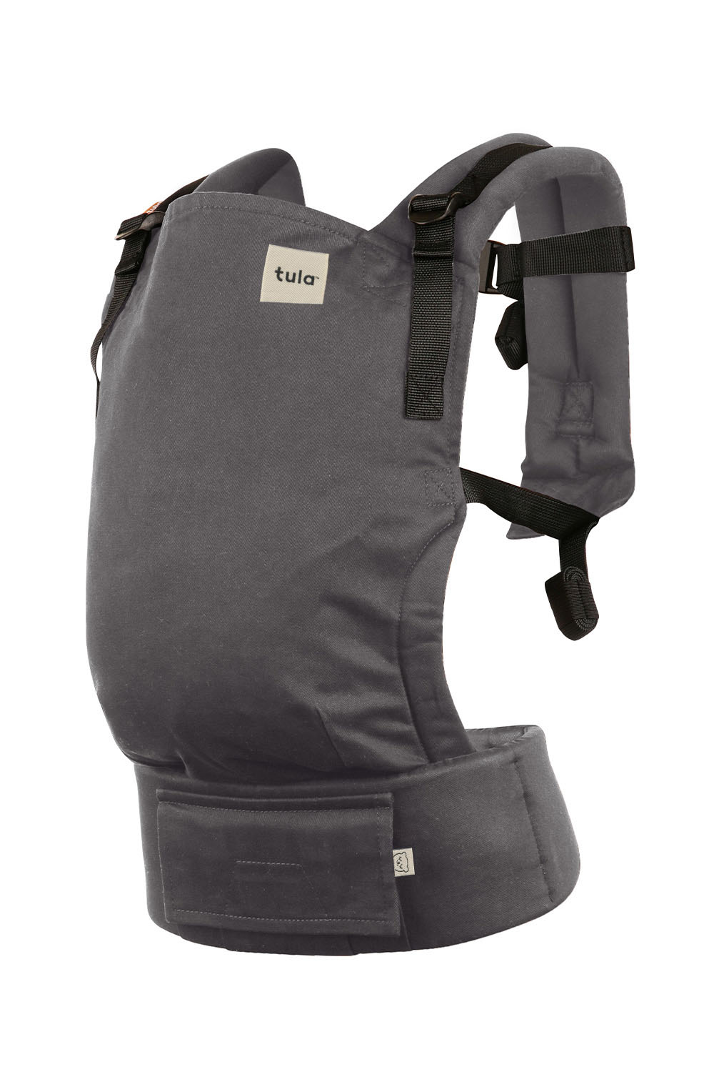 Graphite- Cotton Free-to-Grow Baby Carrier