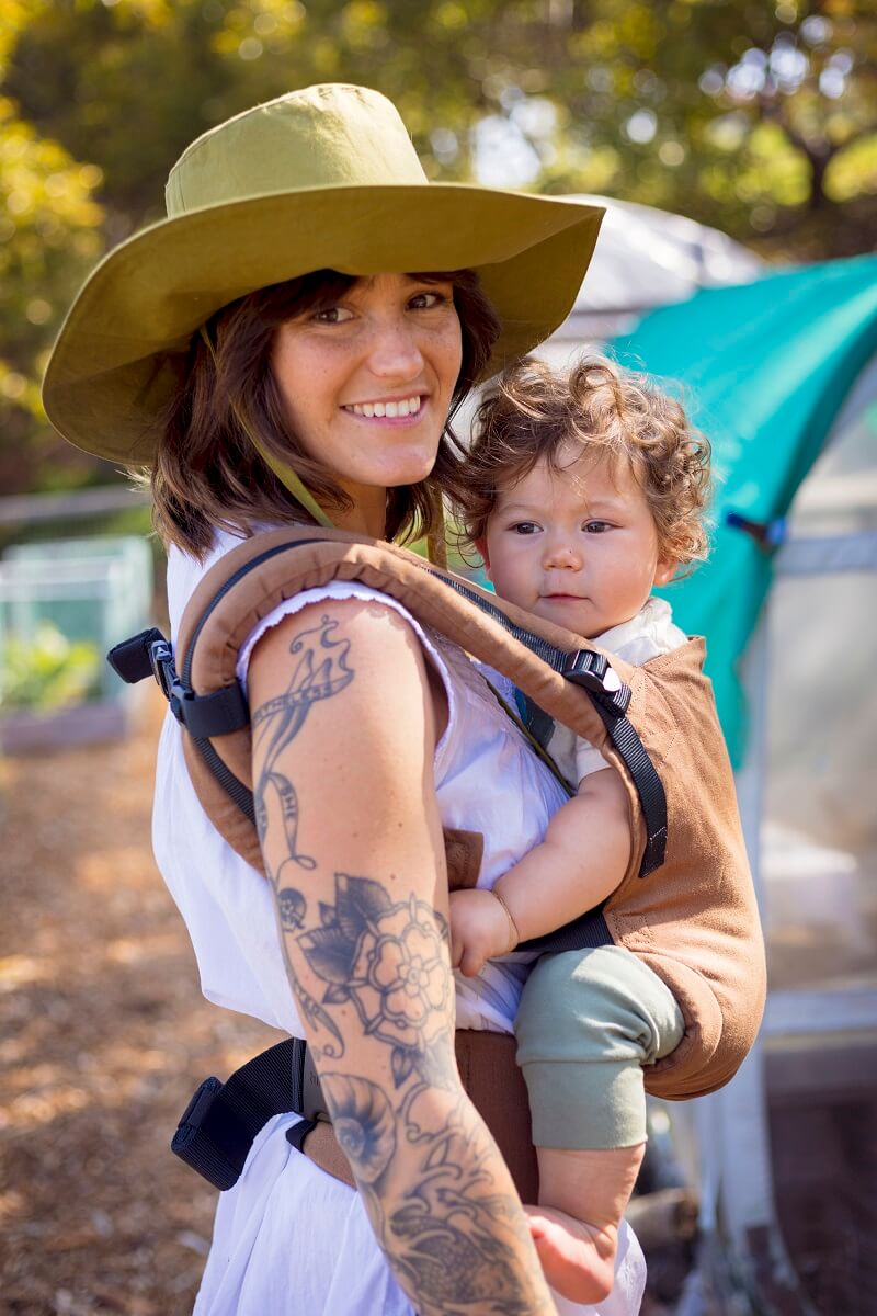 Tula Free-to-Grow Baby Carrier Hemp Bronzite