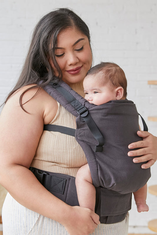 Obsidian - Hemp Free-to-Grow Ergonomic Baby Carrier