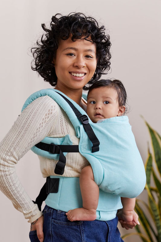 Tula Linen Free-to-Grow Baby Carrier Robin