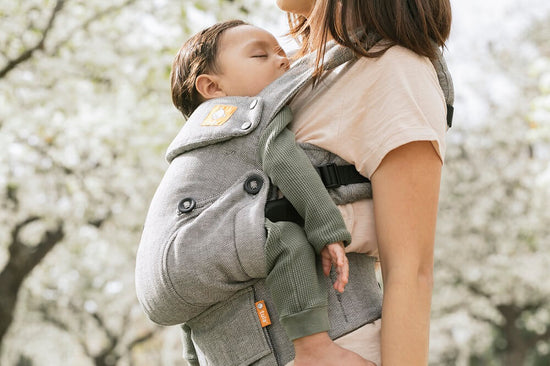 Linen Explore Baby Carrier