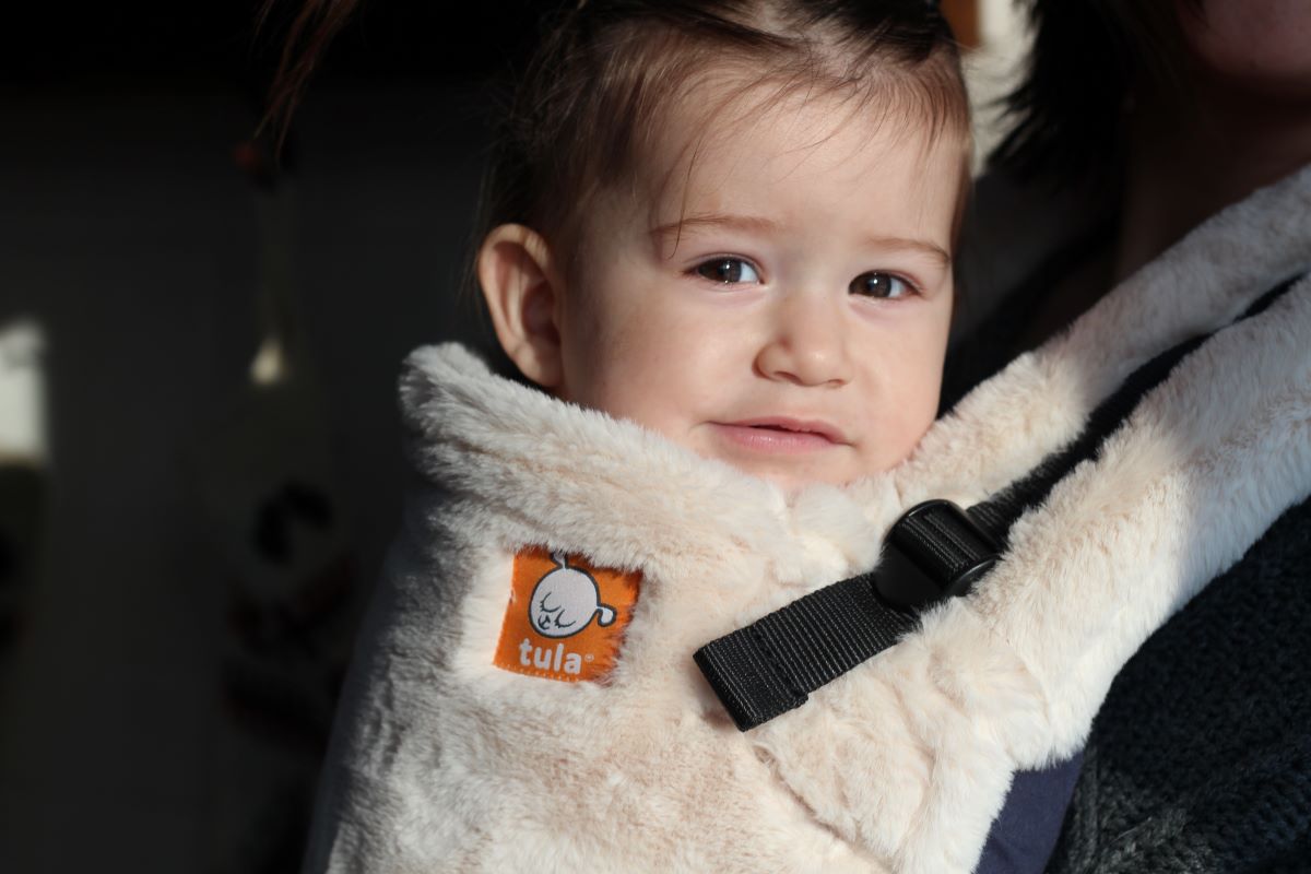 Arctic Faux Fur - Toddler Carrier