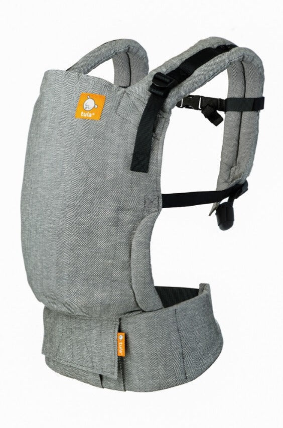 Tula Free-to-Grow Linen Baby Carrier Ash