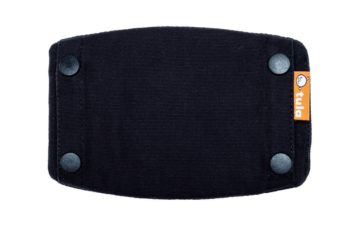Die schwarze Tula Rückenstütze.