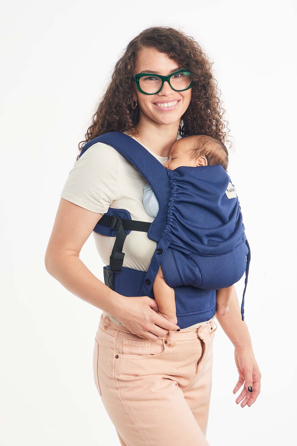 Indaco - Marsupio Neonato in Maglia Explore