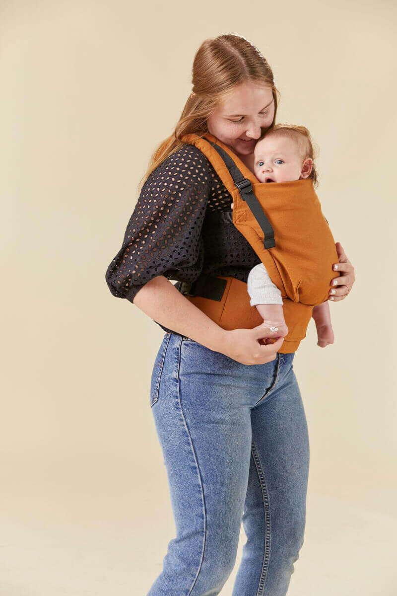 Tula Free-to-Grow Hennep Draagzak Amber