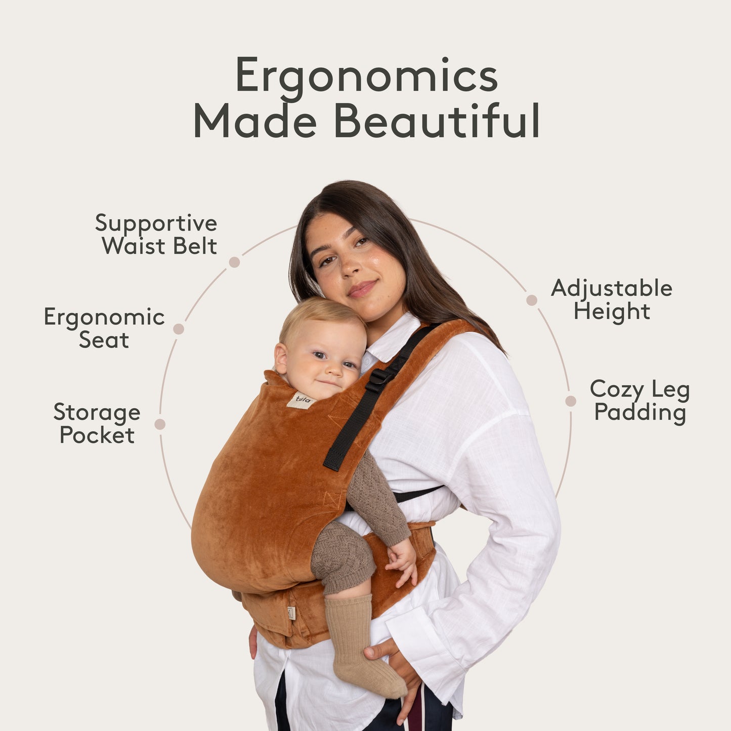 Seedling - Cotton Free-to-Grow Baby Carrier