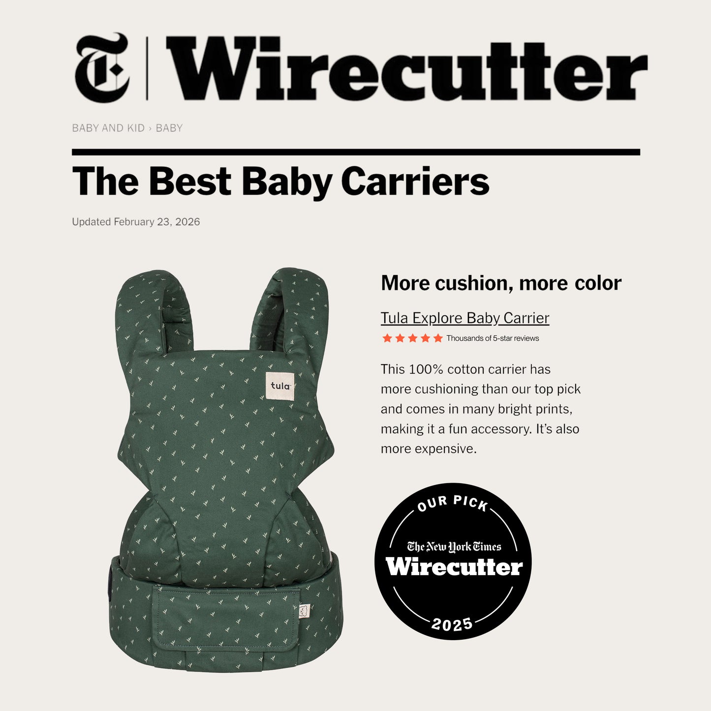 Dolly - Mesh Explore Baby Carrier