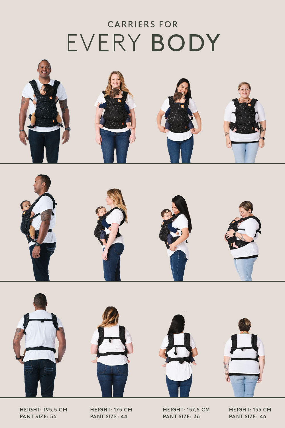 Everblue - Cotton Explore Baby Carrier