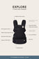 Zodiac Skies - Cotton Explore Baby Carrier