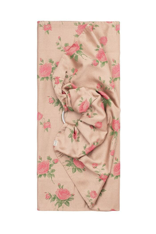 Ergonomic Ring Sling Baby Carrier Vintage Roses