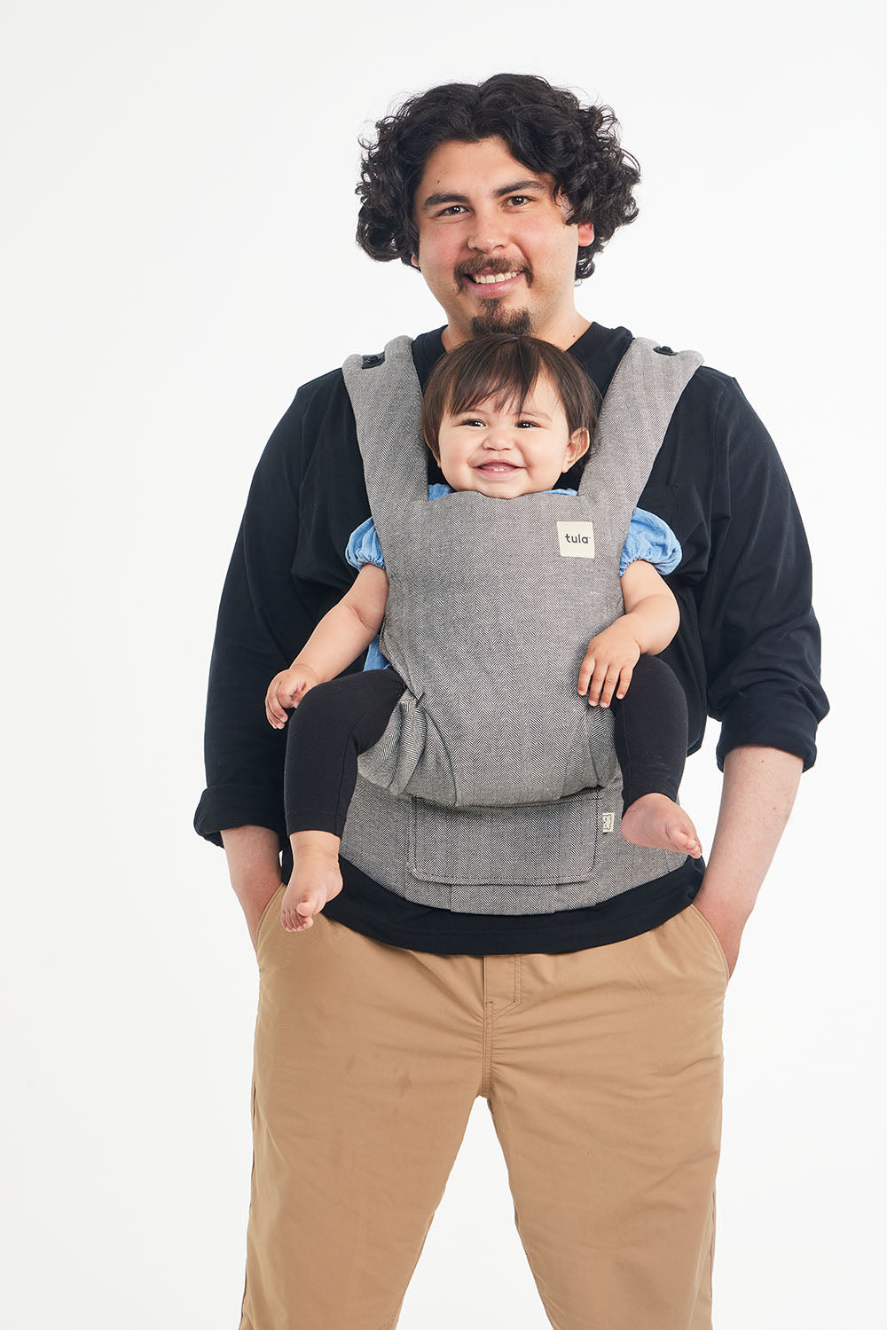 Ash - Linen Explore Baby Carrier