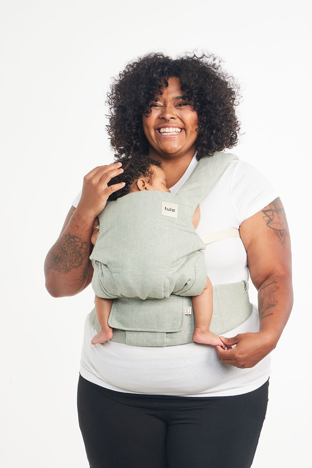 Spruce - Linen Explore Baby Carrier – Baby Tula EU