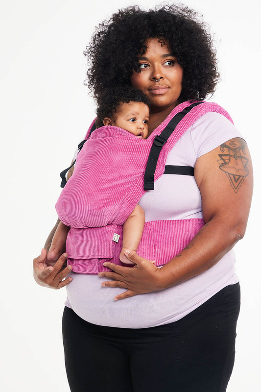 Magenta - Corduroy Free-to-Grow Baby Carrier