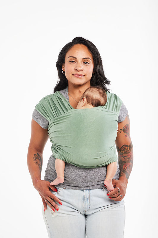 Sage Stretchy Baby Wrap