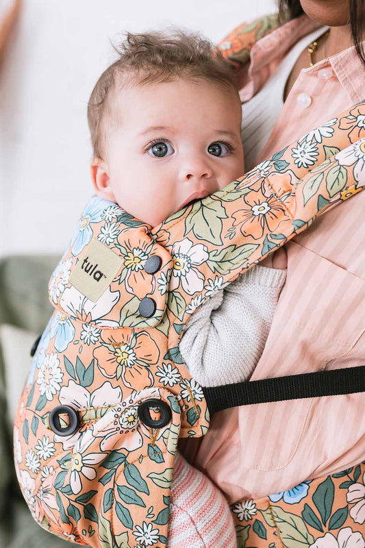 Flower Walk - Cotton Explore Baby Carrier