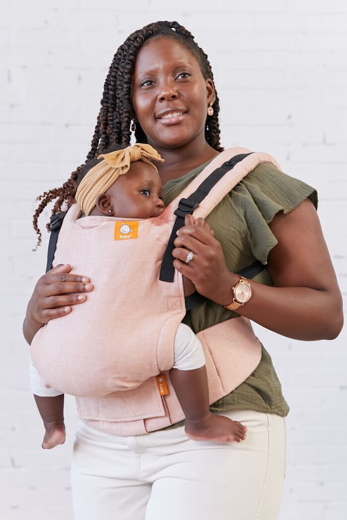 Sunset - Linen Free-to-Grow Baby Carrier