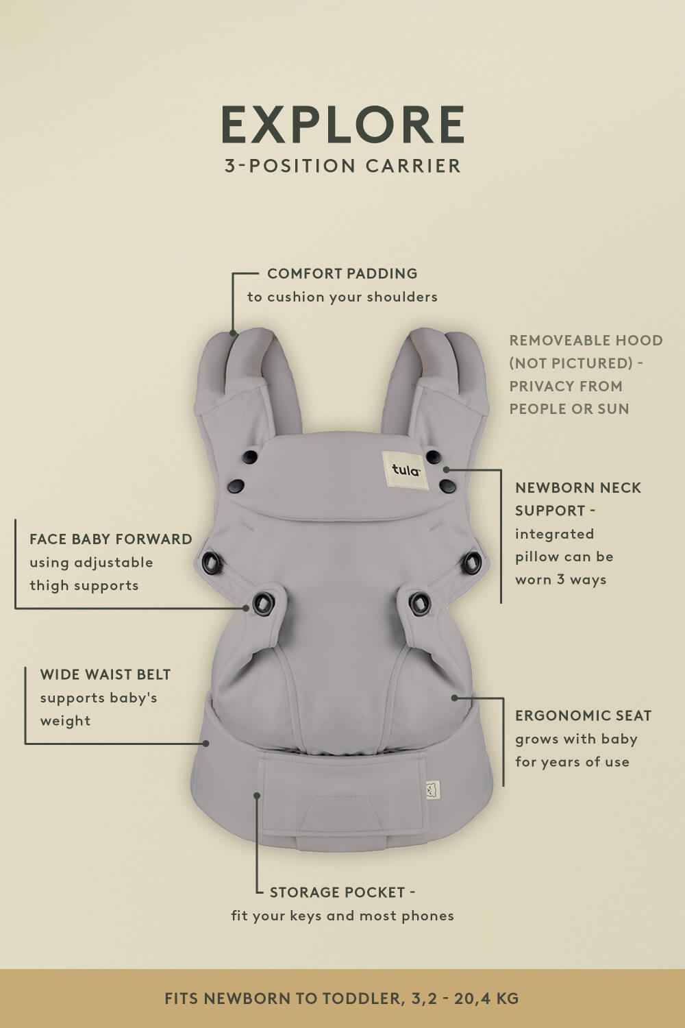 Constellation - Mesh Explore Baby Carrier