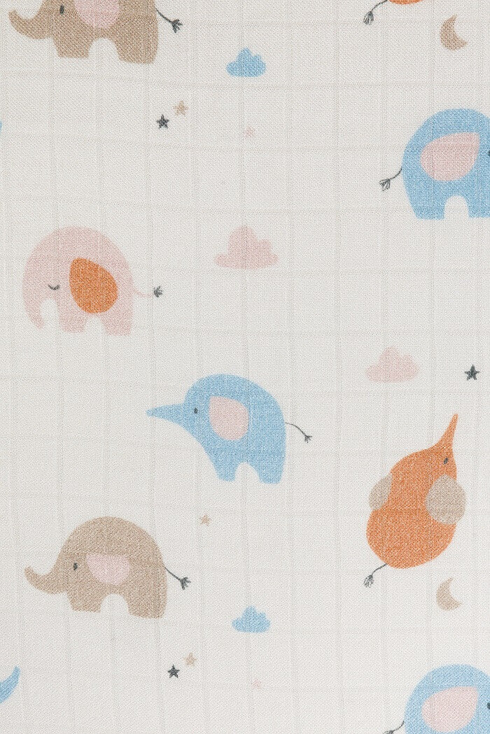 Baby Tula Blanket in shades of pastels and a smattering of stars