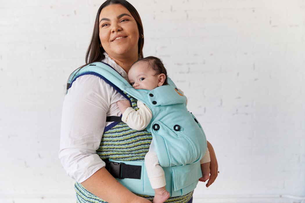 Baby Tula Explore Linen Baby Carrier Robin