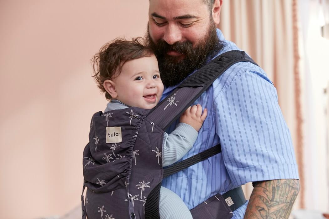 Compact Tula Travel Baby Carrier Lite Palms