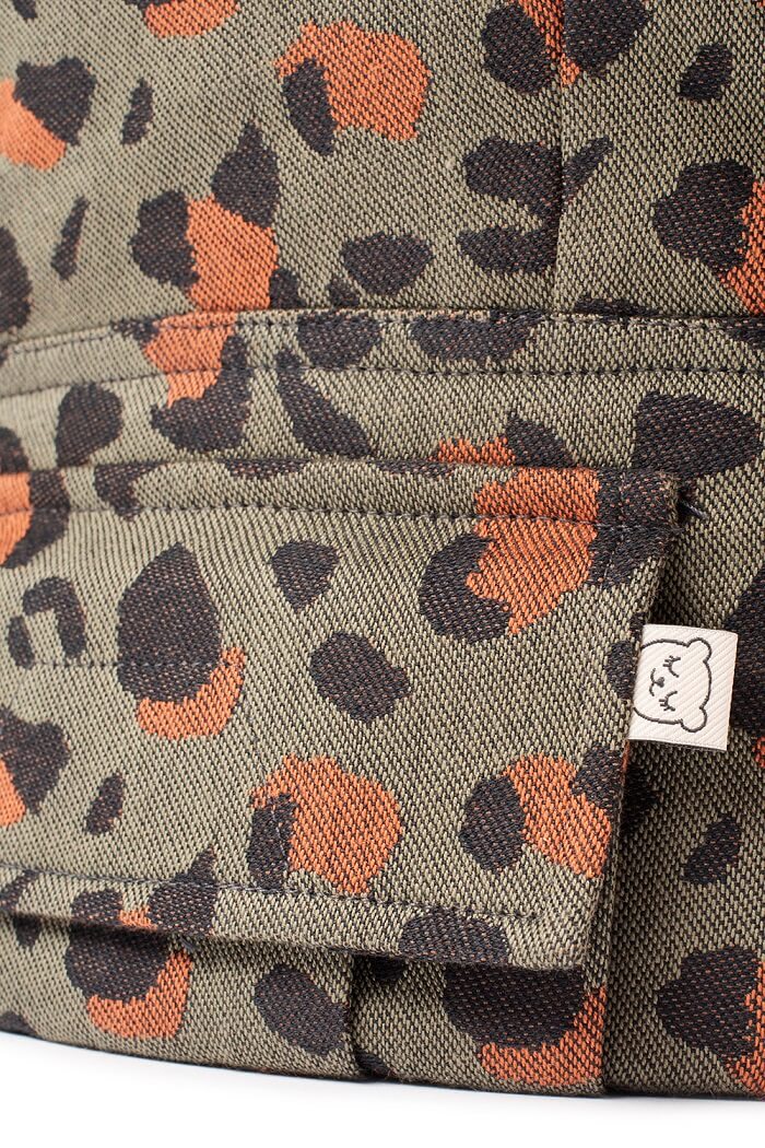 Olive Leopard - Signature Toddler Trage