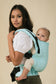 Mochila Portabebés de lino Tula Free-to-Grow Robin