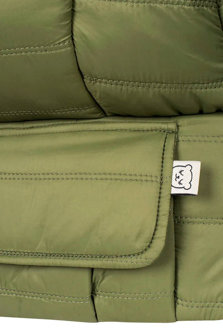 Moss Green - Porte-bébé Puffer Explore