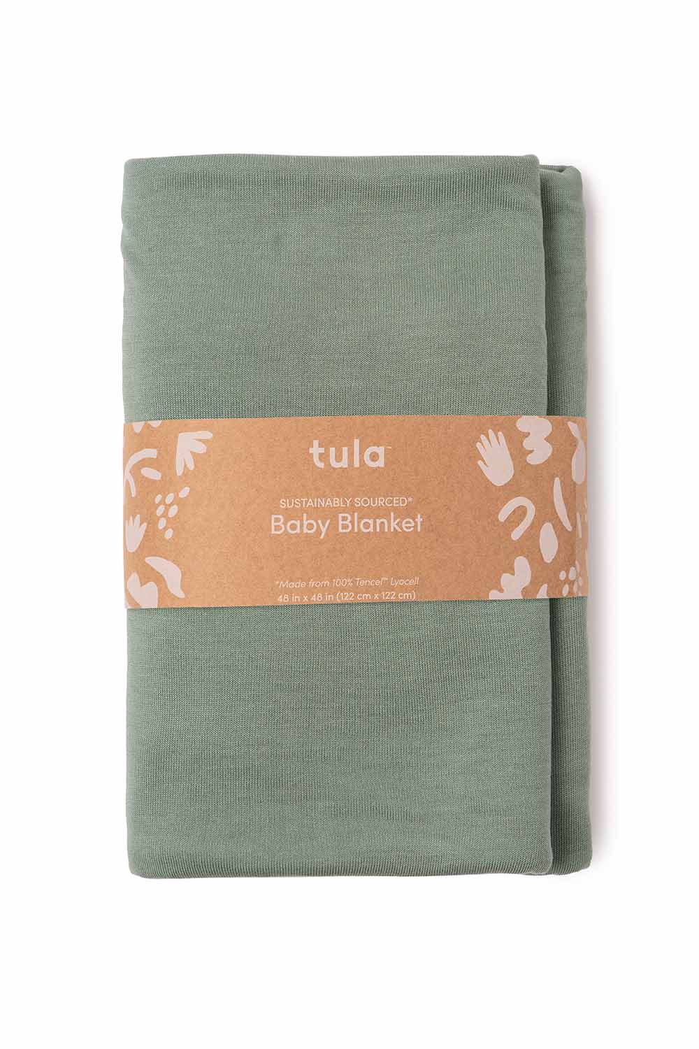 Coperta Tencel Swaddle Salvia