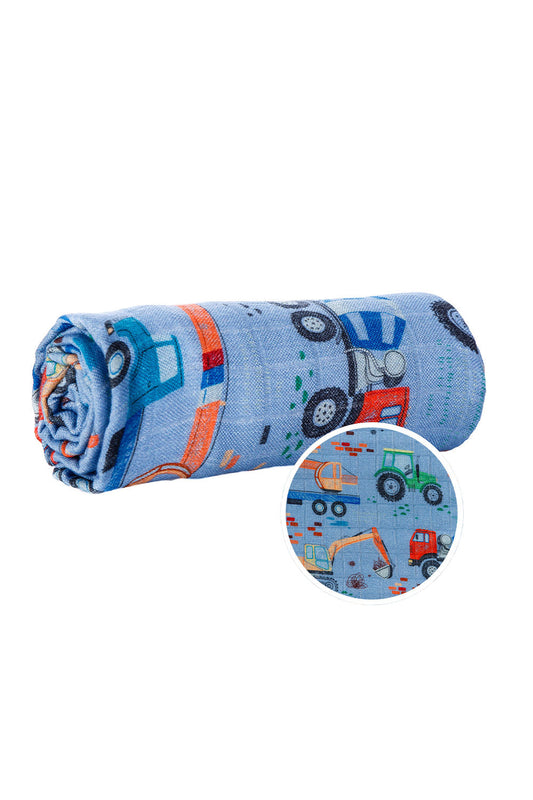 Coperta per bambini - Color Me Construction