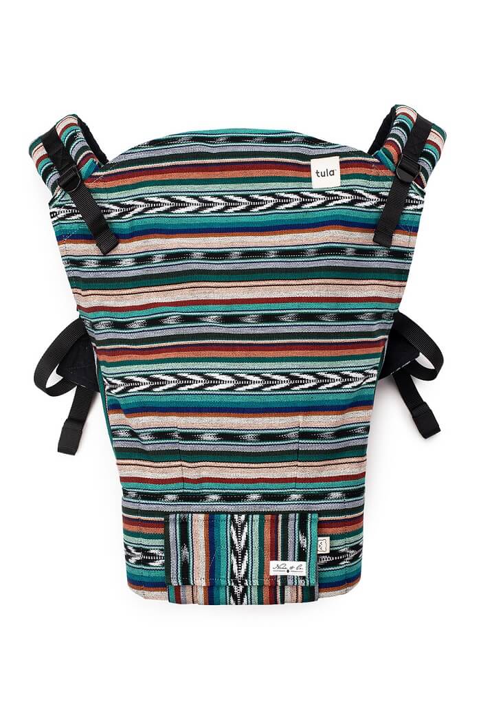 Blue Lagoon - Marsupio Tessuto a Mano Signature Toddler