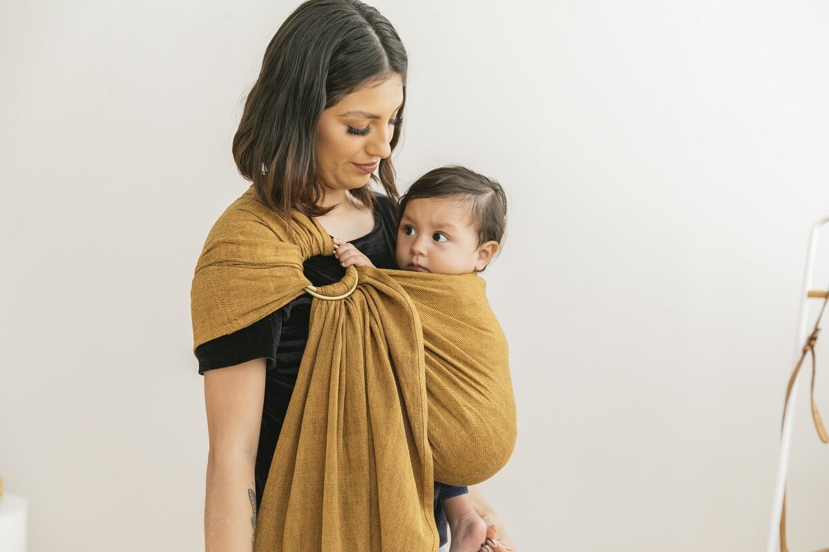 Tula Ring Sling Girasol Camote