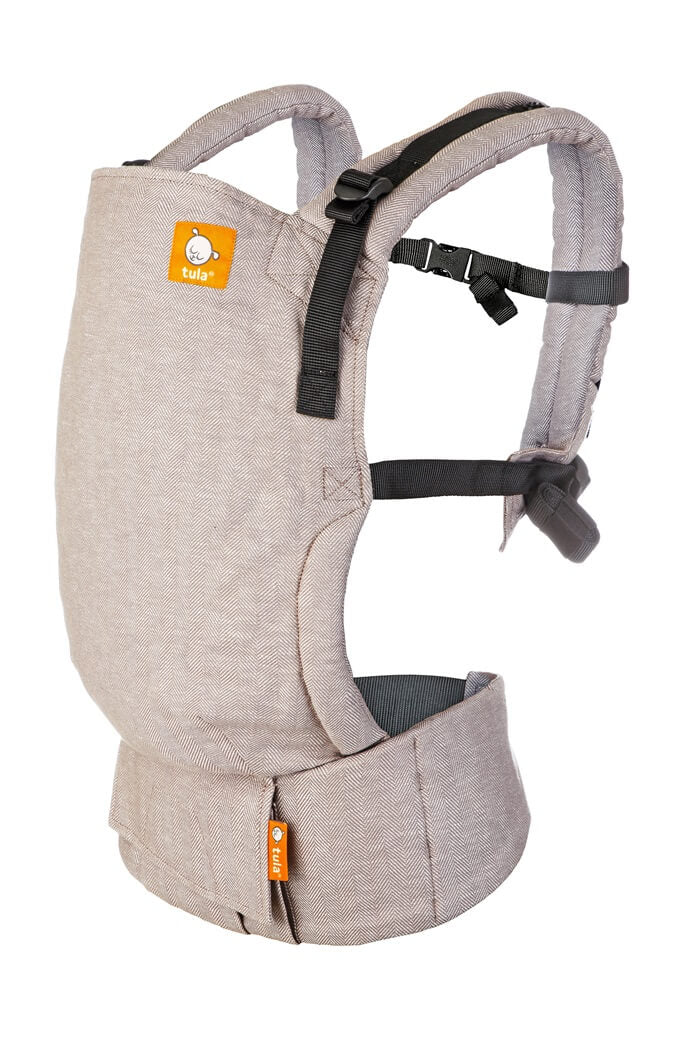 Mochila Porta-bebés em linho Tula Free-to-Grow Linen Sand