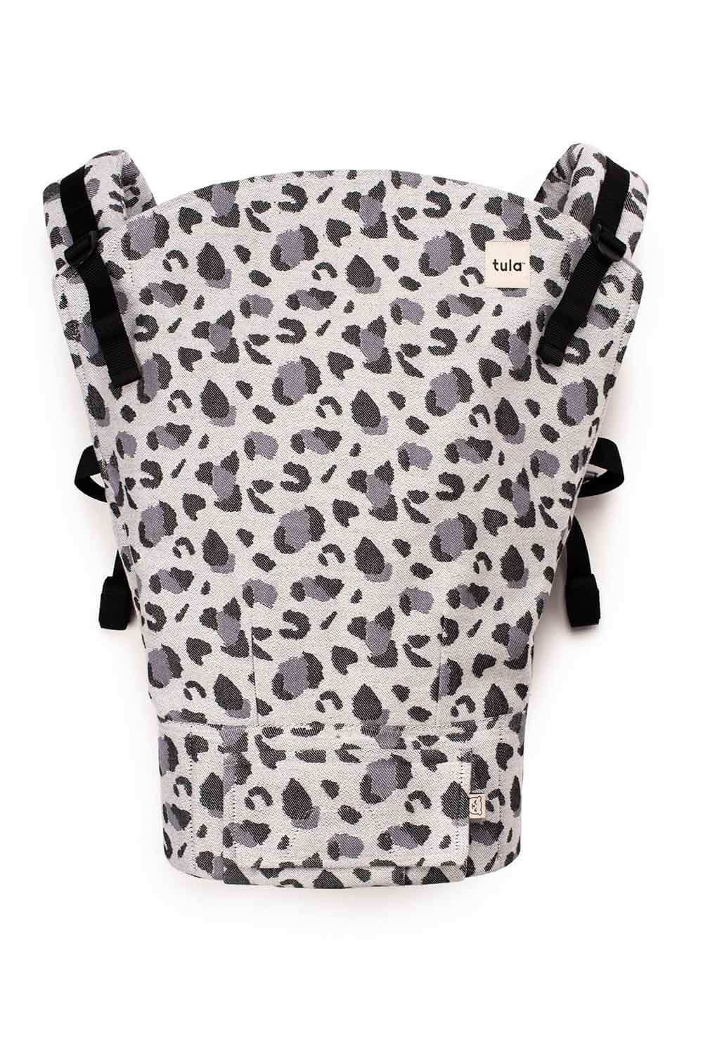 Snow Leopard - Porta-bebé para bebé em tecido com Signature