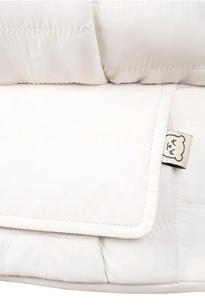 White - Mochila Porta-bebés Puffer Explore