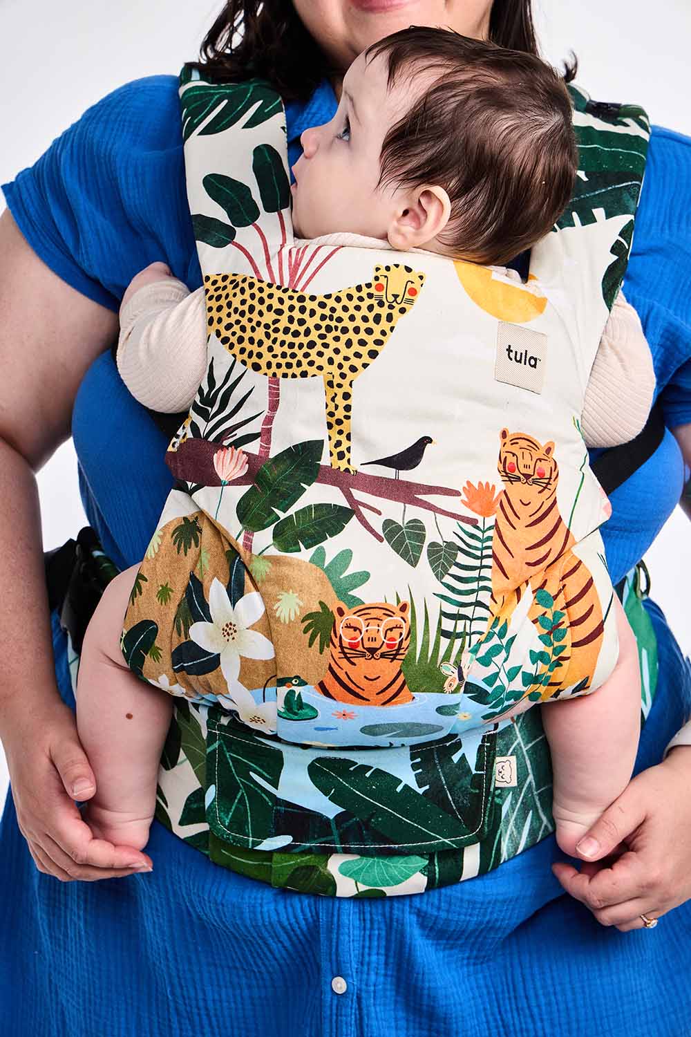 In the Jungle - Mochila Porta-bebés de algodão Explore