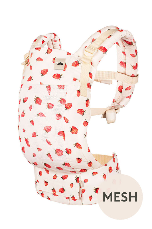 Strawberry -Porta-bebés de malha Free-to-Grow