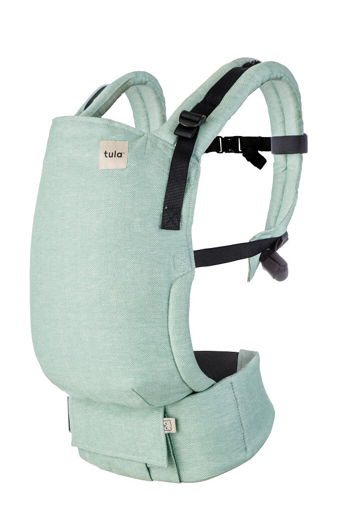 Tula Linen Free-to-Grow Porta-bebés Eucalyptus